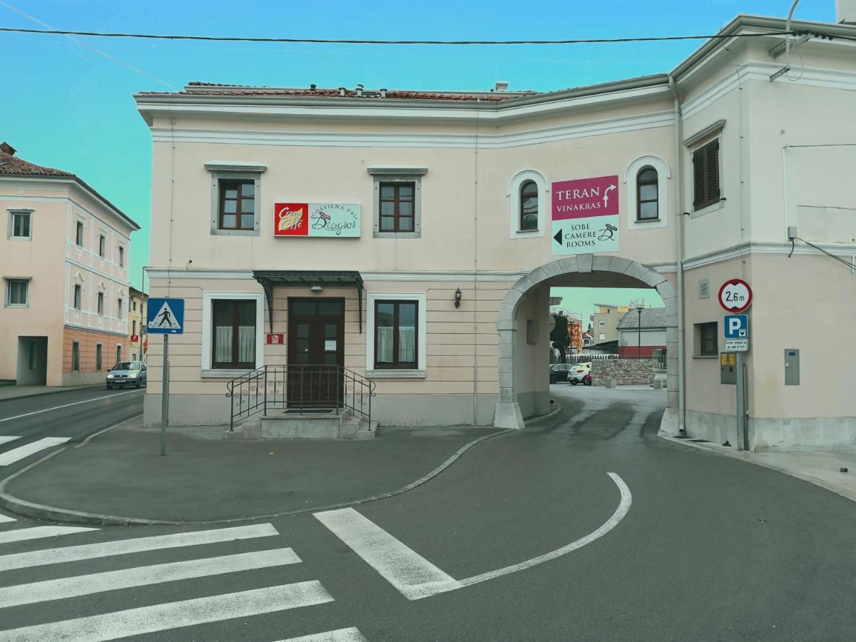 Hotel Gostilna Pri Dragici, Gostilna S Prenocisci, D.O.O. Sežana Exteriér fotografie